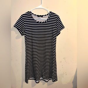 Black & White striped dress